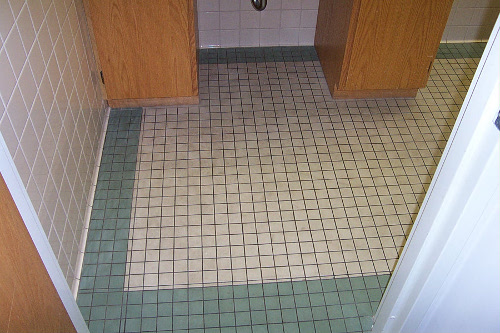 Tile and Grout Cleaning Before Image
