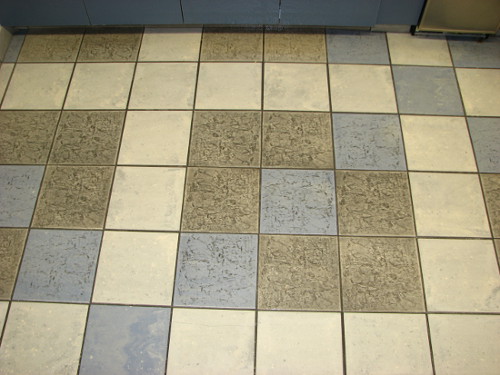 Tile Before Cleaning